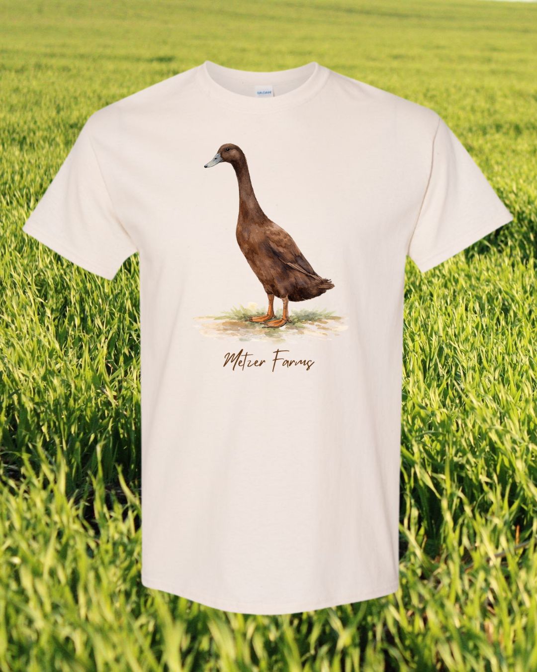 Chocolate Runner Duck T-Shirt