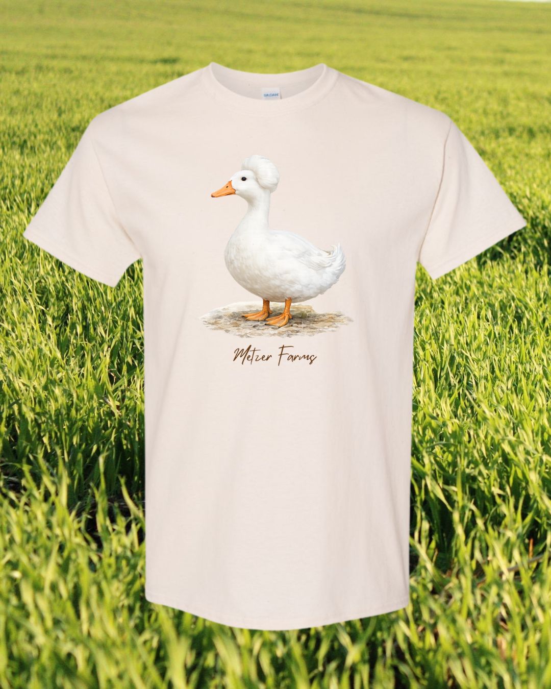 White Crested Duck T-Shirt