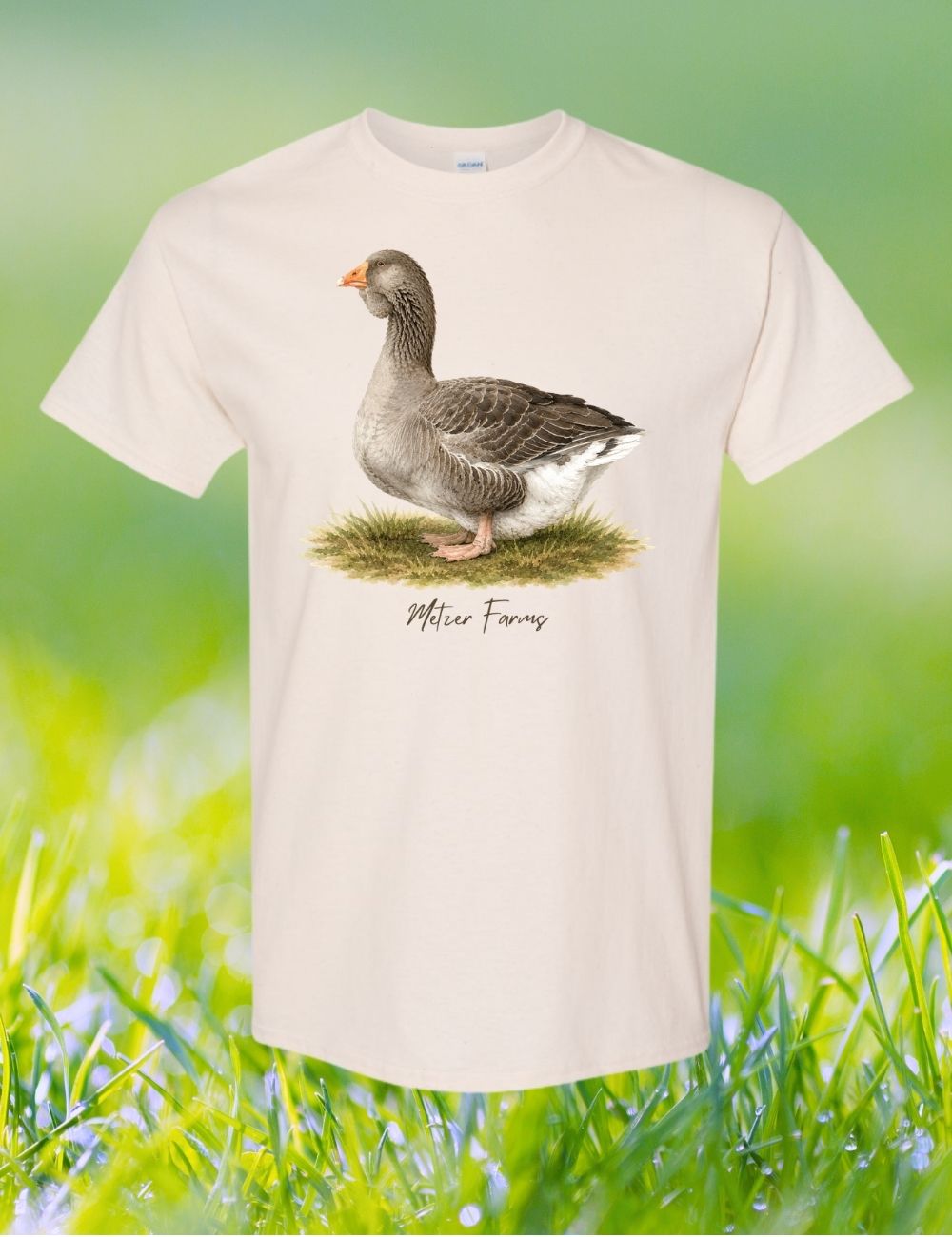 Large Dewlap Toulouse Goose T-Shirt