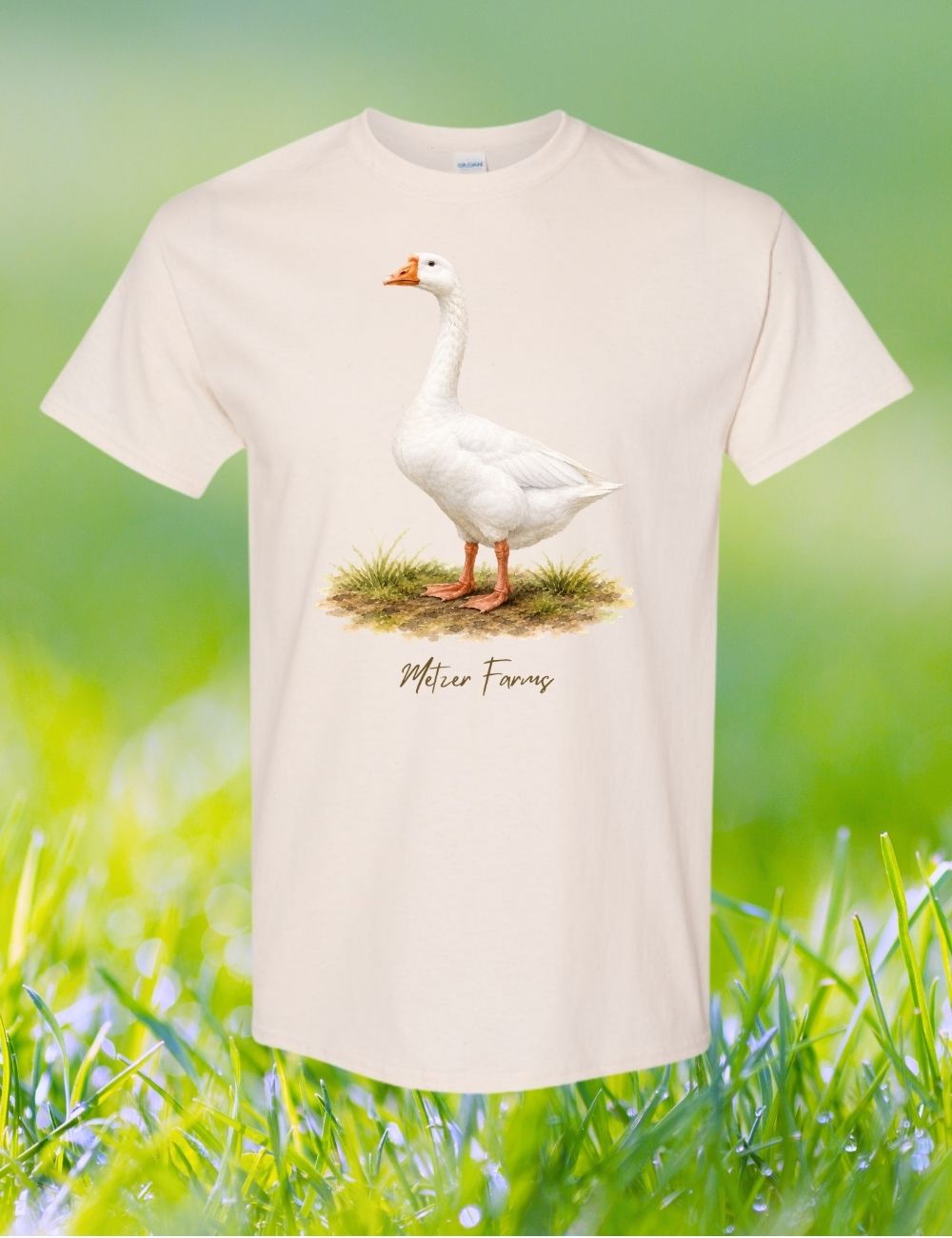 White Chinese Goose T-Shirt