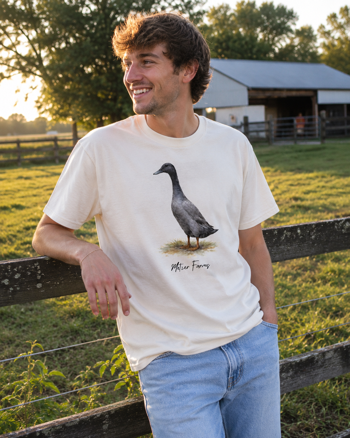 Blue Runner Duck T-Shirt