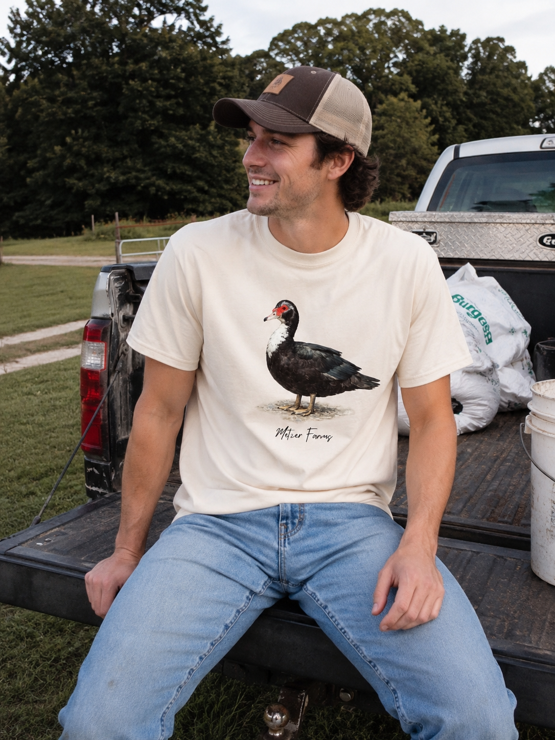 Black Muscovy Duck T-Shirt