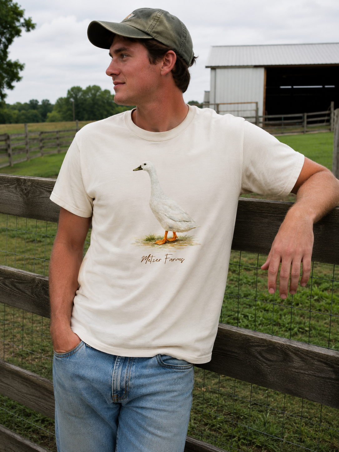 Silver Runner Duck T-Shirt