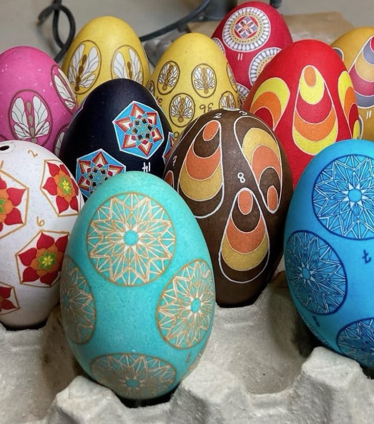 10, 10.5 & 11 Inch Blown Eggs Next to a Ruler | Metzer Farms | Buy Blown Eggs Online From Metzer Farms